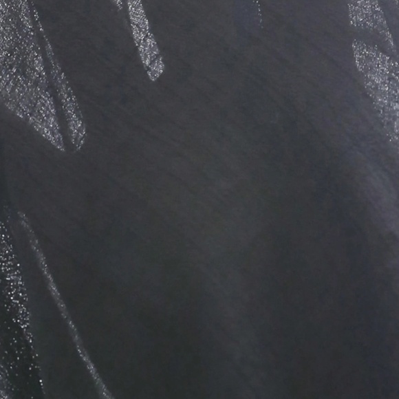 Boho Crochet Semi Sheer Shoulder Tie Split Hem Dress - Picture 4 of 5